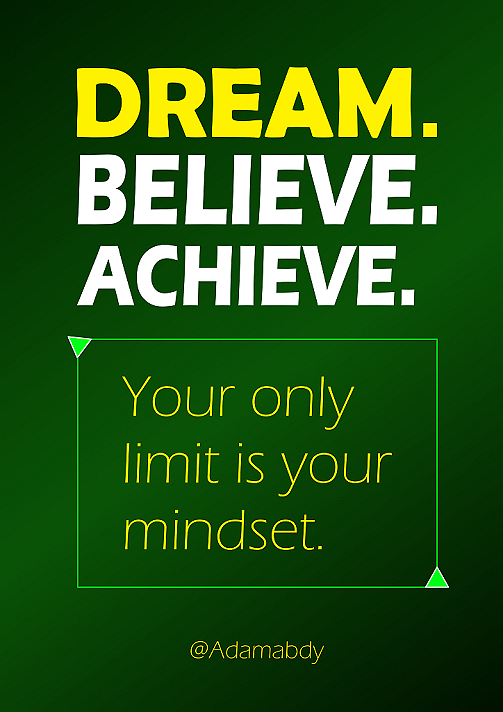 whats your biggest goal in this year?